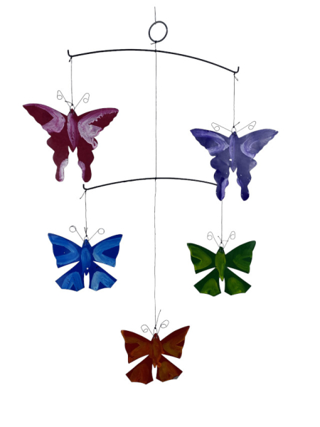 Mobile Schmetterlinge